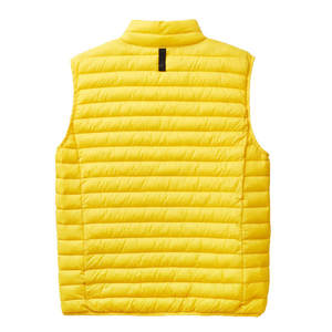 2025 unisexe décontracté veste d'hiver Logo personnalisé hommes léger fermeture éclair Polyester imperméable bouffant coupe-vent rembourré pour l'extérieur - Product Image 2