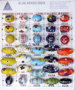 Grânulos De Vidro Sortidos Para Projetos De Jóias Acessórios De Moda Todos Os Tipos de Contas Decorações Contas De Vidro Extravagante Da Índia - Product Image 5