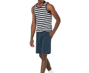 2025 New Arrival Custom Summer Tank Top for <b>Men</b> Gym Fitness <b>Sports</b> <b>Vest</b> with Plain Design <b>Men's</b> Gym Fitness Tank Top for <b>Men</b> - Product Image 3