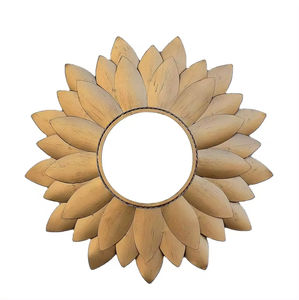 Iron Handmade Gold <b>Mirror</b> Top Style Luxury Home Decoration Metal <b>Mirror</b> <b>Frame</b> Indoor Round Wall <b>Mirror</b> for Bathroom Decoration - Product Image 1