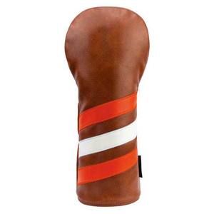 Fundas para Palos de Golf de Cuero PU Cómodas y Duraderas con Diseño de Rayas Impresas Personalizadas para Uso en Exteriores - Product Image 1