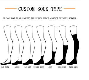 Calcetines de gimnasio de alta calidad, estilo Atlético absorbente de sudor para uso Unisex, bordado personalizado, ajuste de estilo alto para uso Unisex - Product Image 5