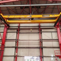 Pont roulant à double poutre pour atelier, capacité de levage de 10 tonnes et 20 tonnes