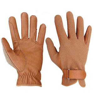 Gants d'équitation uniques les plus vendus, gants en cuir en gros pour l'équitation hivernale - Vente en ligne, gants de sport de sécurité pour chevaux - Product Image 1