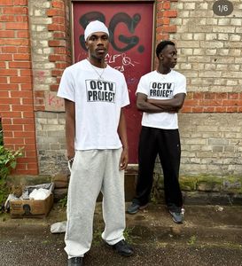 Camisetas de algodón de peso pesado para hombre, ropa de calle Formal, estampado Vintage de gran tamaño, Sudadera con capucha de talla grande en tela de punto - Product Image 4