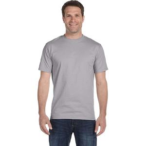 T-shirt personnalisé à manches courtes 100% coton pour hommes du Bangladesh, de haute qualité et pas cher, couleur unie, coupe ajustée, col rond imprimé - Product Image 1