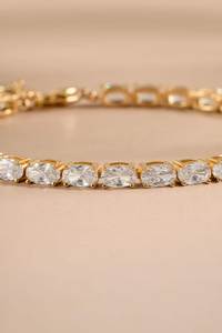 Pulsera de Diamantes Cultivados en Laboratorio, Ovalados de 3.5mm, Oro Sólido de 14K, Color DEF, Certificación IGI, Totalmente Cubierta de Diamantes, Joyería de Lujo Estilo Hip Hop para Hombre y Mujer - Product Image 3