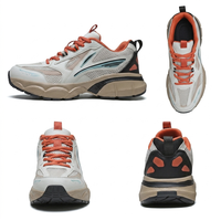 Chaussures de sport décontractées pour hommes, respirantes, en maille microfibre, baskets légères à semelle épaisse, chaussures de marche
