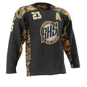 BSCI Maillot de hockey sur glace imprimé par sublimation en polyester pour homme Vêtements de sport à prix raisonnable Vêtements de hockey sur glace - Product Image 1