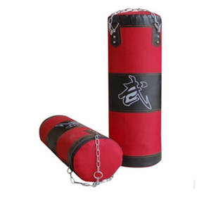 Sac de frappe en cuir robuste pour les arts martiaux, sac de frappe autoportant pour l'entraînement physique MMA - Product Image 3