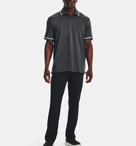 Polos para hombre New Classic Men's Fit Sportswear Four-Way Stretch Sudor-absorbente Quick-Dry Golf Polo Business OEM - Product Image 6