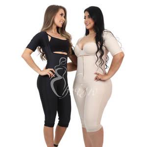 Combinaison amincissante longue à compression élevée, contrôle des bras, courbes de la guitare, spéciale <span class=keywords><strong>pour</strong></span> la chirurgie BBL, poitrine ouverte - Product Image 2