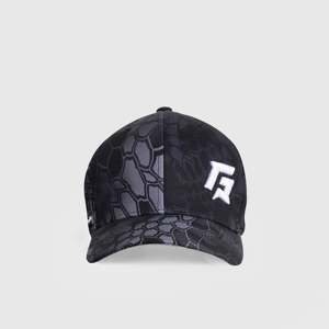 Casquette tactique GA respirante, design noir - Product Image 1