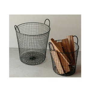 Luxury Fruit Serving <b>Basket</b> Base Solid Metal Iron <b>Wire</b> Fruit <b>Basket</b> With Ring Handle Home Hotel Decoration - Product Image 4