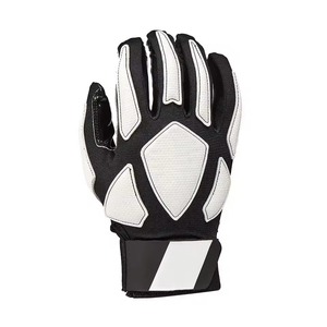 Guantes de fútbol americano de su propio diseño Último diseño al por mayor Precio barato Guantes de fútbol americano impresos personalizados MOQ bajo - Product Image 5