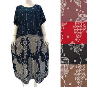 Chrysanta confortable surdimensionné rayonne femmes tenue décontractée grande taille Ksftan vêtements de nuit pour un usage quotidien - Product Image 5