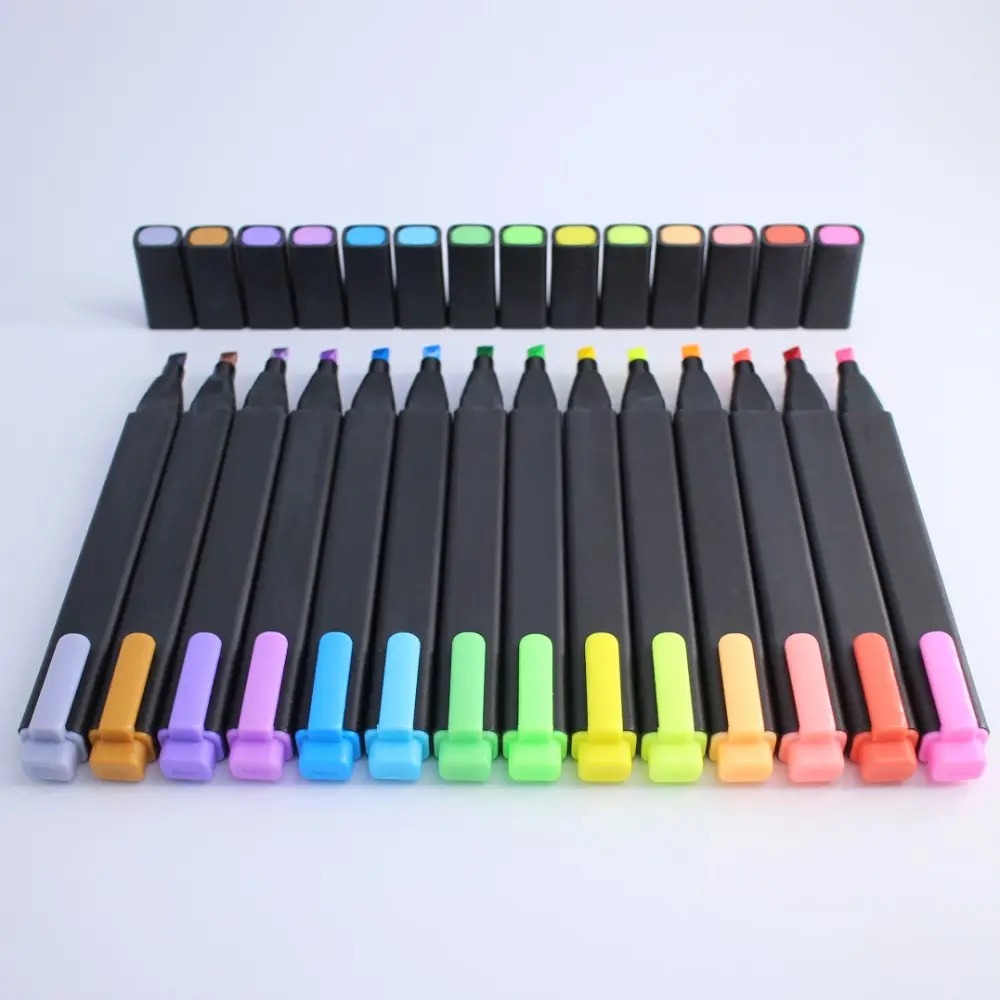 Stylo surligneur liquide fluorescent bon marché