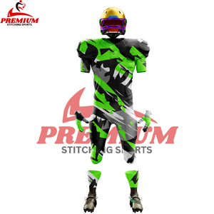 ชุดกีฬาอเมริกันฟุตบอลแห้งเร็วชุดอเมริกันฟุตบอลสีทึบ - Product Image 1