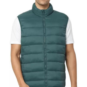 Veste matelassée décontractée pour homme, chaude pour l'hiver, prix bas, rembourrage en polyester, respirante, écologique, pour l'extérieur - Product Image 1