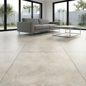 กระเบื้องปูพื้นสีขาวคุณภาพสูง ลายไลม์เรืองแสง ยี่ห้อ Arkitea จากอิตาลี ขนาด 600 x 600 มม. สำหรับตกแต่งภายในวิลล่าสไตล์ร่วมสมัย พร้อมคุณสมบัติต้านเชื้อแบคทีเรีย - Product Image 4