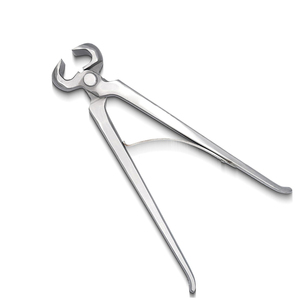 Meilleurs instruments pour les soins des chevaux, pinces à ressort, couleur argentée magnifique, lame tranchante, pinces à sabots, outils - Product Image 3