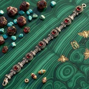 Brazalete de Moda Antiguo de 925 Gm, 1.1 cm de Ancho, 15.5 cm de Largo, 19.16 Gramos - Product Image 3