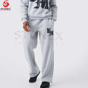 Survêtement pour homme Survêtement à capuche chaud d'hiver pour homme Pantalon de survêtement décontracté solide Ensemble de jogging Vêtements d'entraînement de gymnastique - Product Image 5