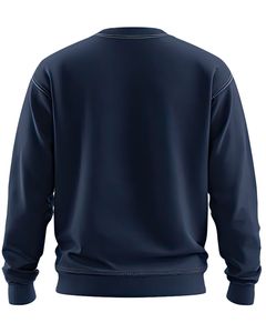 เสื้อสเวตเตอร์คอกลมแขนยาวระบายอากาศได้ดีน้ำหนักเบาสวมใส่สบายเสื้อสวมหัวแบบเรียบง่ายใส่ได้ทั้งชายและหญิงสำหรับใช้ในชีวิตประจำวัน - Product Image 2