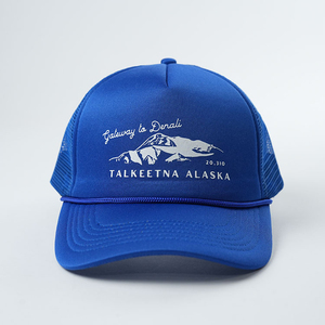 Sombrero de camionero de espuma de 5 paneles de alta calidad, gorra de tela con bordado 3D de logotipo personalizado al por mayor para escenas de playa y al aire libre - Product Image 2