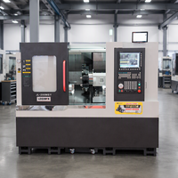 Centre d'usinage CNC à double broche avec usinage de précision concentrique pour usinage complet à une seule opération sur le côté inversé