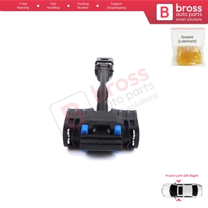 BDP1518 Correa limitadora de montaje de control de parada de puerta delantera para Ibiza MK4 IV 6J 6P ST 2008 2017 6J0837249D Bross Auto Parts - Product Image 2