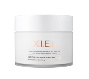 แผ่นมาส์กหน้า XIEL Intensive Cell Revital Toning Pad Plus ช่วยขจัดสิ่งสกปรกและฝุ่นละออง ช่วยให้ผิวกระจ่างใส ผลิตในเกาหลี คุณภาพดีที่สุด - Product Image 1
