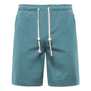 Pantalones cortos de hombre con diseño impreso bordado y logotipo personalizado OEM, pantalones cortos para correr informales, pantalones de playa de verano de algodón para hombre, pantalones cortos de verano - Product Image 5
