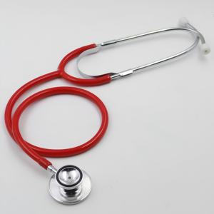 Dispositivo médico de aluminio profesional de doble cabeza cardiología estetoscopio CE/ISO estetoscopio médico de alta calidad mejor estetoscopio - Product Image 4