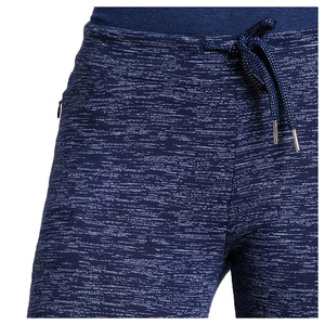 Drawstring <b>Navy</b> Heather Workout <b>Leggings</b> for <b>Women</b> High Waist Stretch Pants Gym Fitness Yoga Tights - Product Image 5