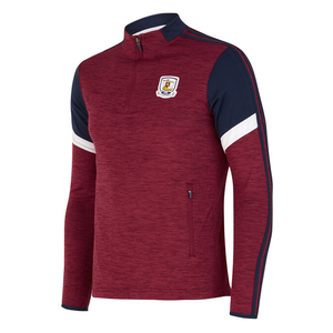 Parte superior de media cremallera de poliéster de alta calidad para fútbol gaélico y Hurling para clubes deportivos GAA - Product Image 5