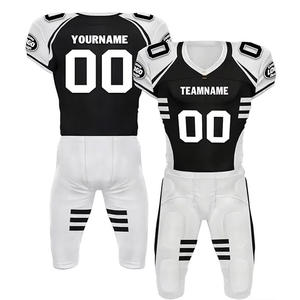 2025 NOUVEAU Mesh Athletic Hommes Football Américain UNIFORME Blanc Équipes Personnalisées Jersey Pratique Sports Hip Hop UNIFORME - Product Image 2