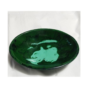 Handmade Resin Serving Bowl Polished Shiny Surface Classic Style Eco-Friendly Lightweight <b>for</b> Home Decoration <b>Dining</b> Party - Product Image 3