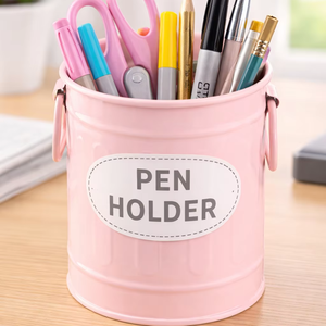 Desk pen organizer Office desk organizer Magnetic <b>storage</b> Stationery organizer Desk accessory organizer solution organizer - Product Image 1