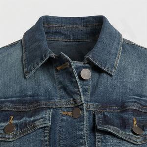 Chaqueta Vaquera Informal de Manga Larga para Mujer, Transpirable, Cálida, Elegante, Relleno de Algodón Personalizado, Diseño OEM de Otoño, Último Precio - Product Image 4