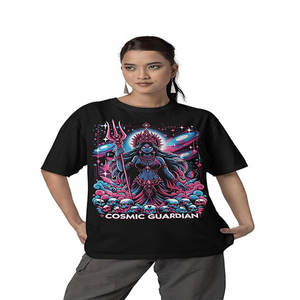 T-shirt vierge 100% coton personnalisé de haute qualité OEM/ODM T-shirt épais à col rond tendance pour hommes - Product Image 1