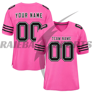 Sublimation Custom Made Embroidery Rugby Team Uniform Plus Size Breathable Quick Dry 100% Polyester Sports Wears American - Product Image 6