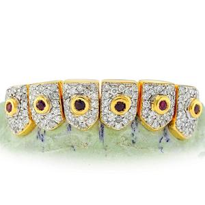 Rejilla Dental de Oro de 14K Personalizada de Lujo Unisex 2024, con Polvo de Diamante y Moissanita, Estilo Vintage de Moda 2023, Regalo para Hombre - Product Image 4