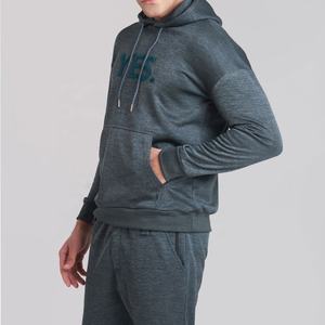Conjunto Deportivo Informal de Chaqueta Cortavientos Gris Personalizada para Hombre 2025 al por Mayor - Product Image 3