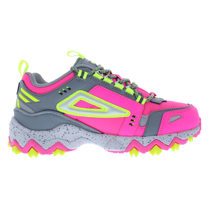 Chaussures Fila Oakmont Tr pour filles Couleur : Rose/Gris 100% authentiques - Product Image 3