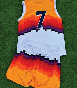 Custom <b>Basketball</b> Jersey Breathable Printed Sublimated <b>Basketball</b> Uniform Sets-Custom Design Moisture-Wicking & Lightweight - Product Image 5