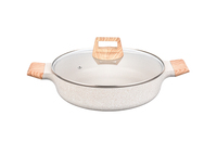 DSFOM 8501 Batterie de cuisine personnalisée pour les amateurs de cuisine Ensemble de casseroles et poêles en aluminium