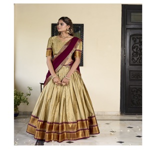 Meilleure qualité tissé à la main traditionnel indien Saree coton soie Paithani artisanat intemporel pour la fête célébrant le patrimoine - Product Image 1
