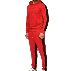 Pull-over en coton avec logo personnalisé survêtement pour hommes respirant doux gym entraînement course à pied tenue de sport élégante tenue décontractée - Product Image 4