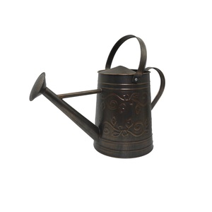 กระป๋องเก็บน้ำแบบแขวนทำด้วยมือทำจากโลหะเหล็กอุปกรณ์ตกแต่งสวนสีดำที่ได้รับความนิยมสูงสุด - Product Image 3